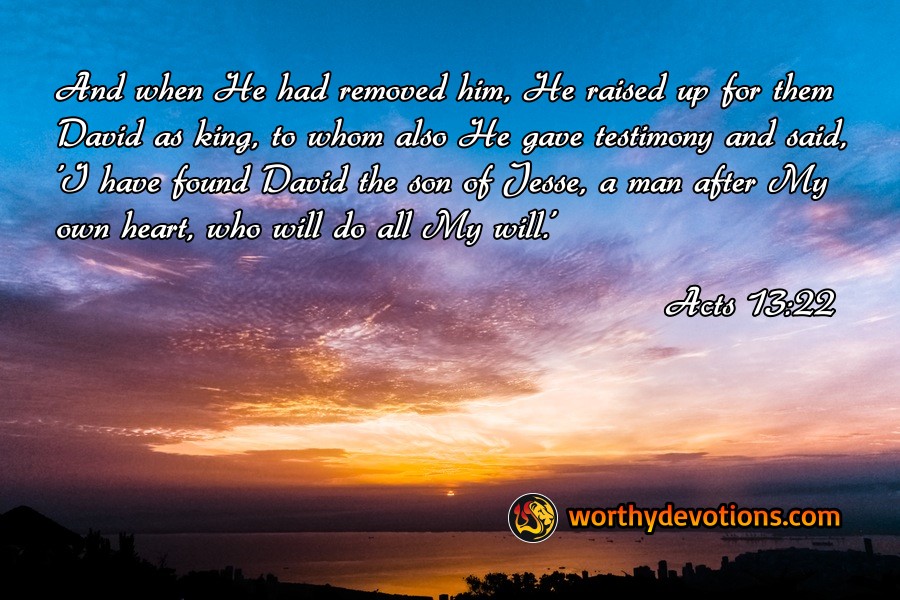 Have a heart after God! Worthy Christian Devotions Daily Devotional